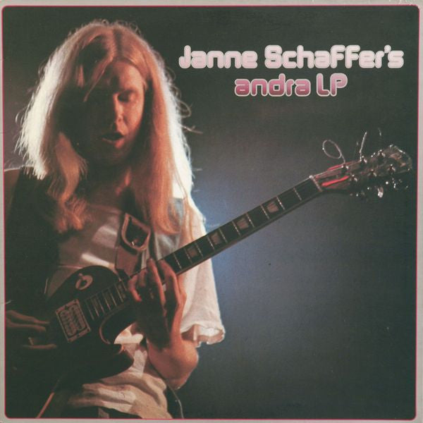 Front cover of Janne Schaffer – Janne Schaffer's Andra LP, Europa Film, Sweden, 1974