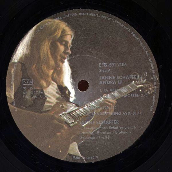 Janne Schaffer – Janne Schaffer's Andra LP, image 5