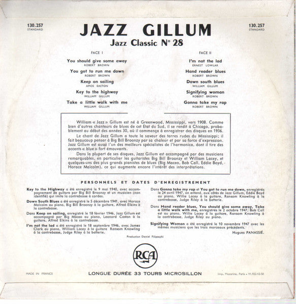 Jazz Gillum – Jazz Classic N°28, image 2
