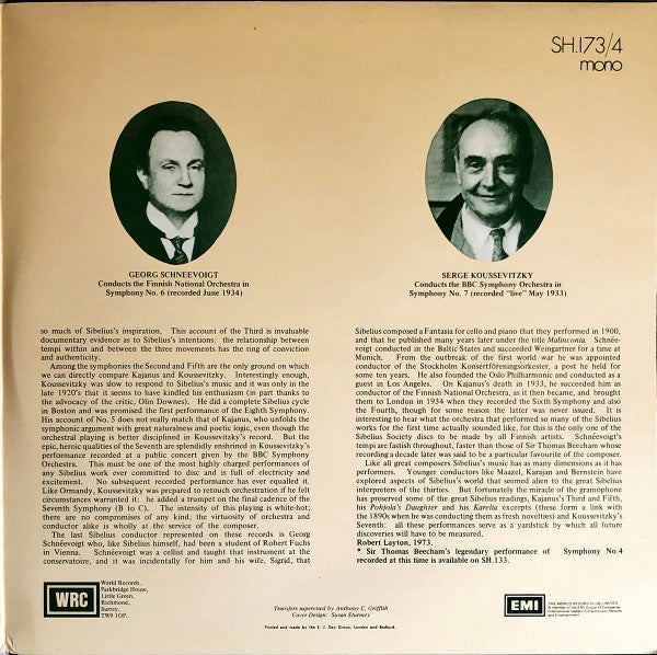 Sibelius, Kajanus, Schneevoigt, Koussevitzky – The Great Interpreters, image 4