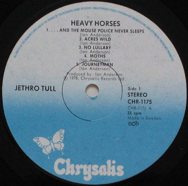 Jethro Tull – Heavy Horses, image 3