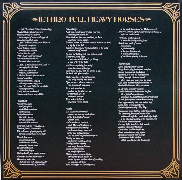 Jethro Tull – Heavy Horses, image 5