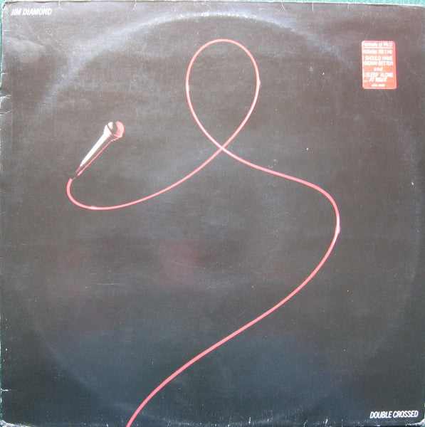 Front cover of Jim Diamond – Double Crossed, A&M Records, Europe, 1985