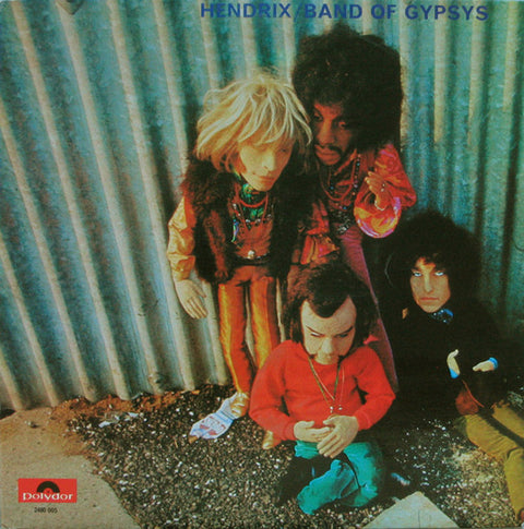 Front cover of Hendrix – Band Of Gypsys, Polydor, Scandinavia, 1970