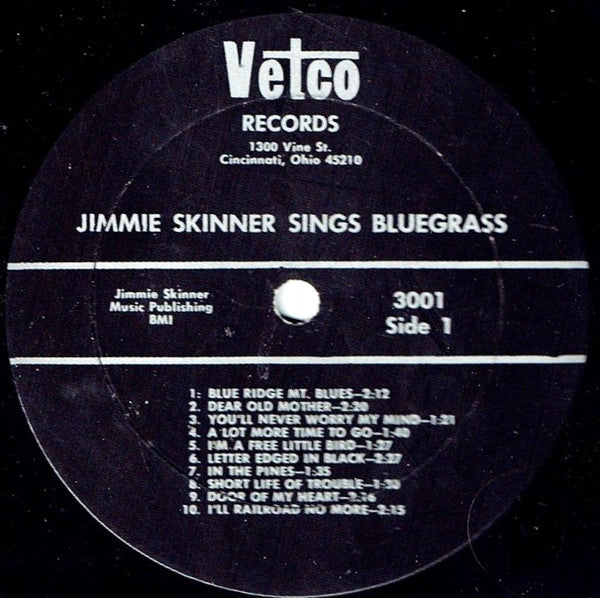 Jimmie Skinner – Sings Bluegrass, image 2