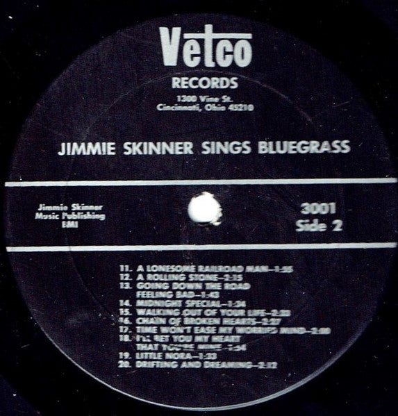 Jimmie Skinner – Sings Bluegrass, image 3