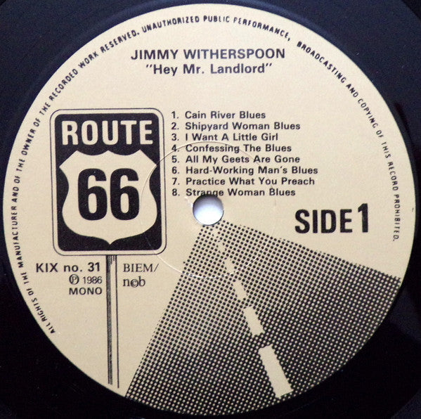 Jimmy Witherspoon – Hey Mr. Landlord, image 3