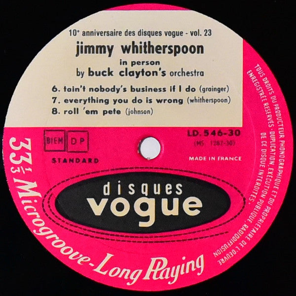 Jimmy Whitherspoon – In Person, image 3