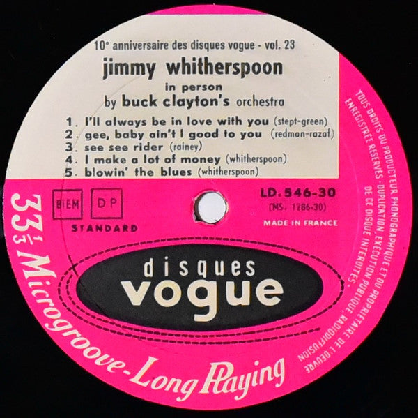 Jimmy Whitherspoon – In Person, image 4