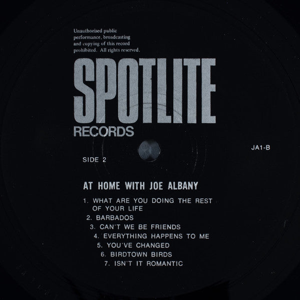 Joe Albany – At Home, image 4