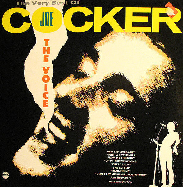 Front cover of Joe Cocker – The Very Best Of Joe Cocker - The Voice, Telstar, UK, 1986