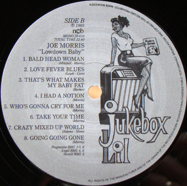 Joe Morris And His Orchestra – Lowdown Baby, image 4