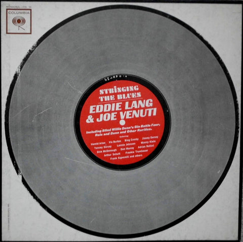 Front cover of Eddie Lang & Joe Venuti – Stringing The Blues, Columbia, US, 1963