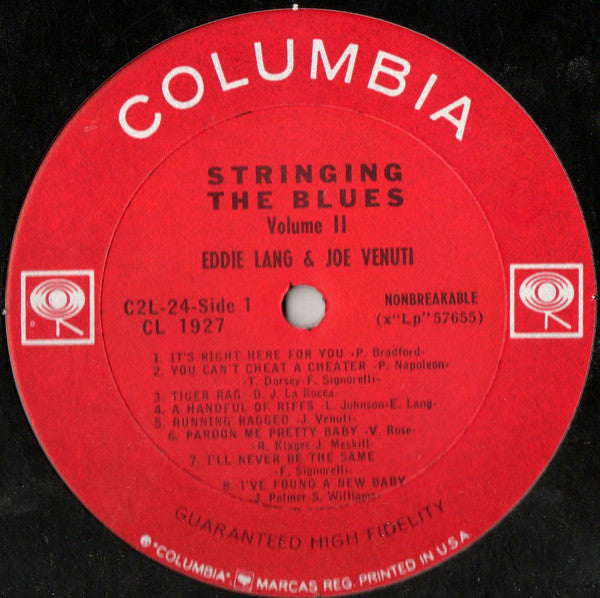 Eddie Lang & Joe Venuti – Stringing The Blues, image 4