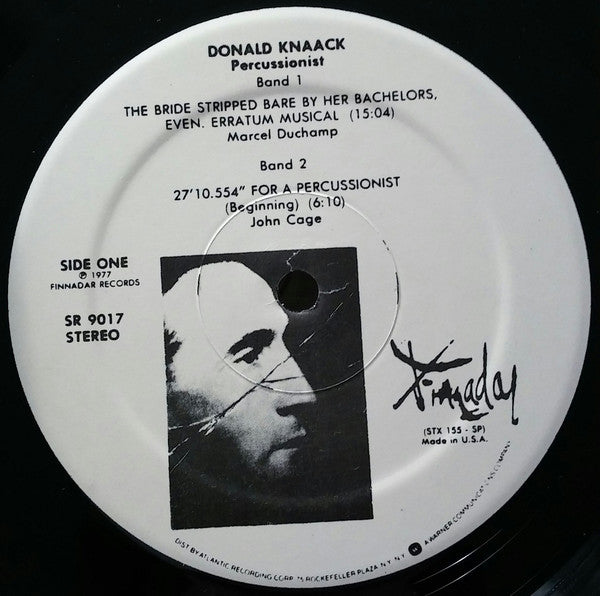 John Cage & Marcel Duchamp / Donald Knaack – 27'10.554" For A Percussionist / The Bride Stripped Bare By Her Bachelors, Even. Erratum Musical (First Recordings), image 3