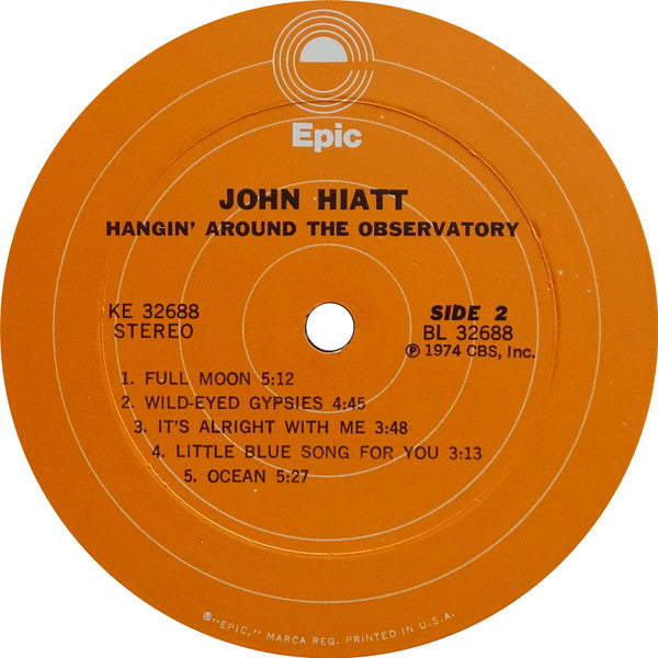 John Hiatt – Hangin' Around The Observatory, image 4
