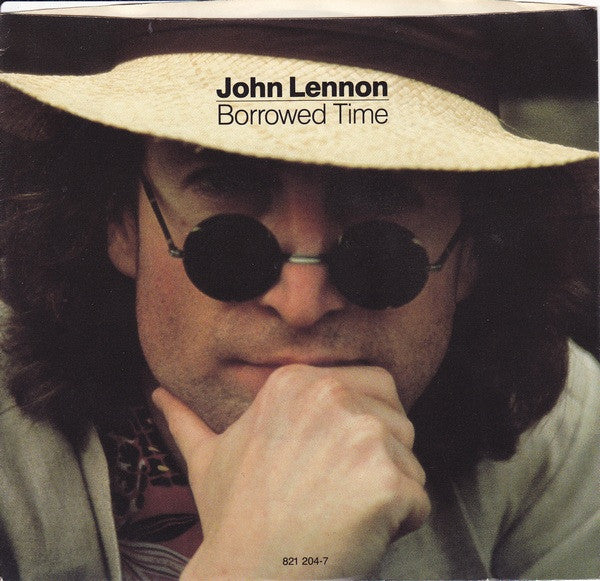 Front cover of John Lennon – Borrowed Time, Polydor, US, 1984