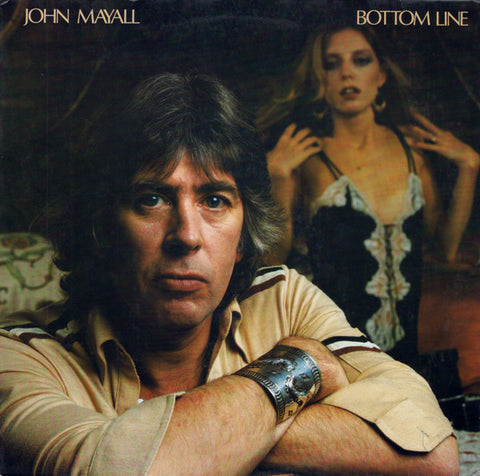 Front cover of John Mayall – Bottom Line, DJM Records, US, 1979