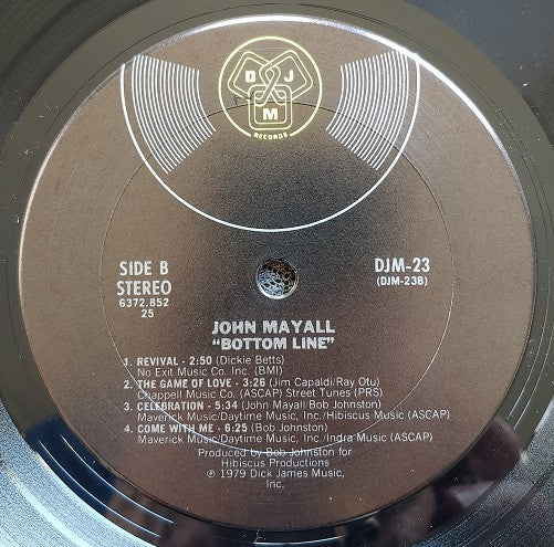 John Mayall – Bottom Line, image 4