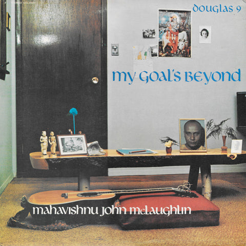 Front cover of Mahavishnu John McLaughlin – My Goal's Beyond, Douglas, UK, 1971