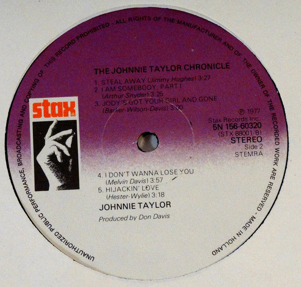 Johnnie Taylor – Chronicle: The Twenty Greatest Hits, image 4