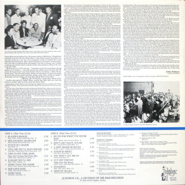 Johnny Moore's Three Blazers – This Is One Time, Baby, image 2