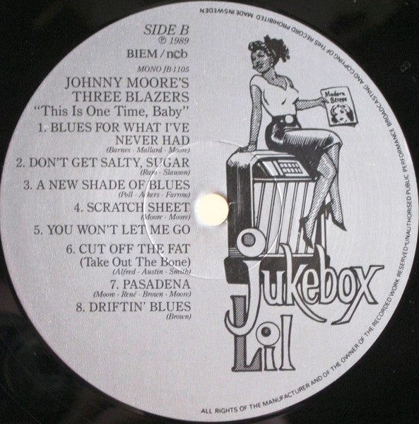 Johnny Moore's Three Blazers – This Is One Time, Baby, image 4
