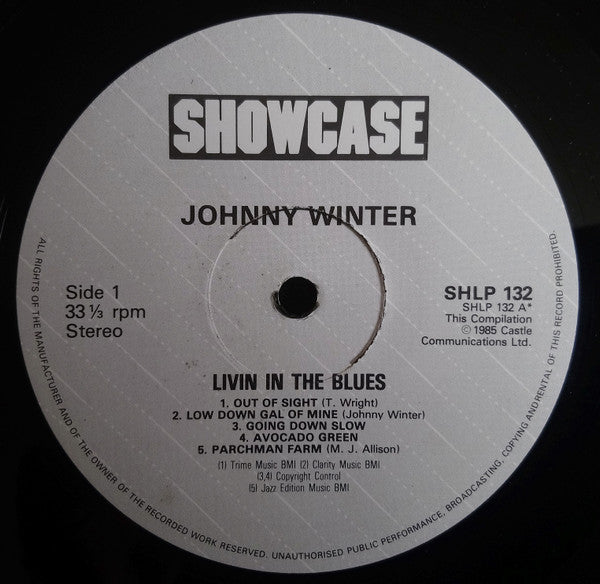 Johnny Winter – Livin' In The Blues, image 3
