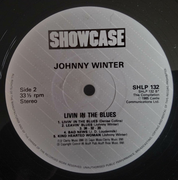 Johnny Winter – Livin' In The Blues, image 4