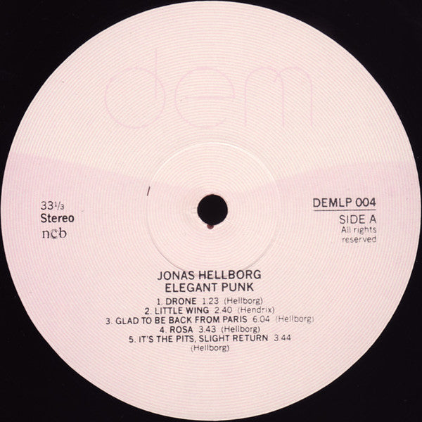 Jonas Hellborg – Elegant Punk, image 3