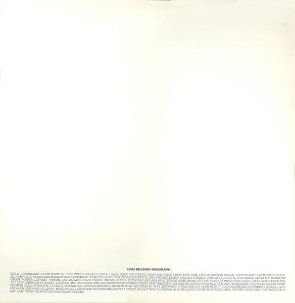 Jonas Hellborg – Dreamland, image 2