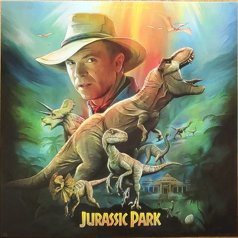 Front cover of Jonathan Dunn – Jurassic Park - The Original SNES and NES Soundtracks, Unix System Records, Japan, 2022