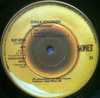 Jukka Tolonen – Impressions, image 3
