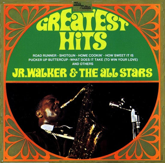 Front cover of Jr. Walker And The All Stars – Greatest Hits, Tamla Motown, UK, 1969
