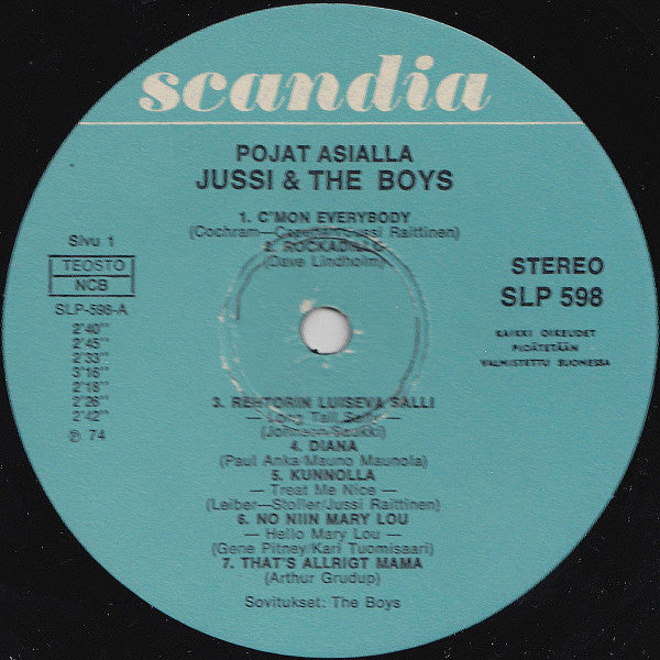 Jussi & The Boys – Pojat Asialla, image 3