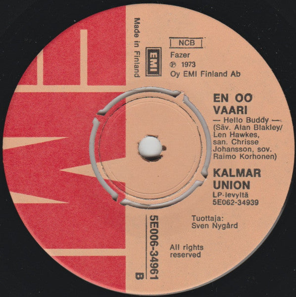 Kalmar Union – Ändi (Randy) / En Oo Vaari (Hello Buddy), image 3