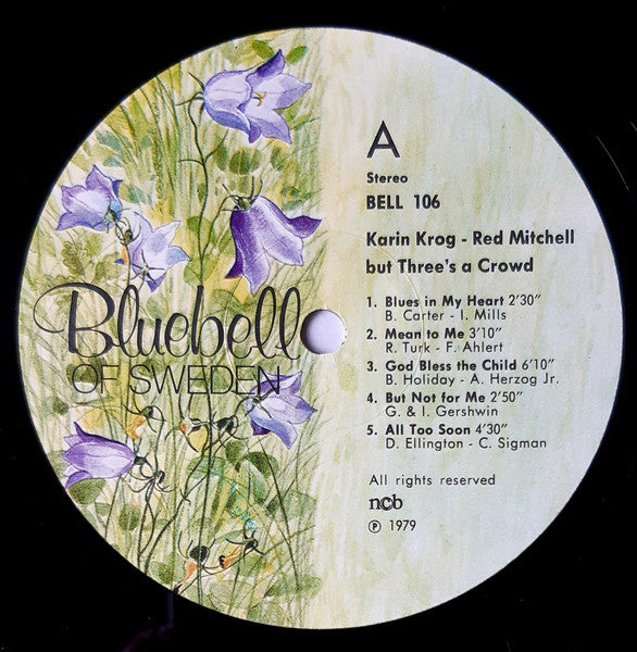Karin Krog & Red Mitchell – But Three's A Crowd, image 3