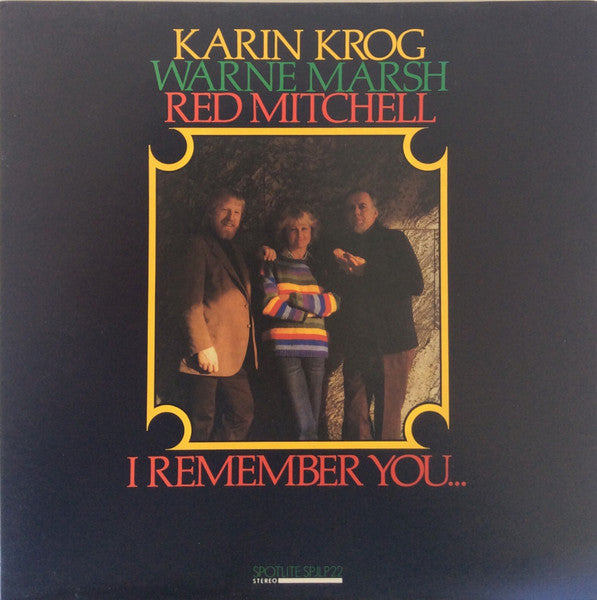 Karin Krog, Warne Marsh, Red Mitchell – I Remember You..., image 5