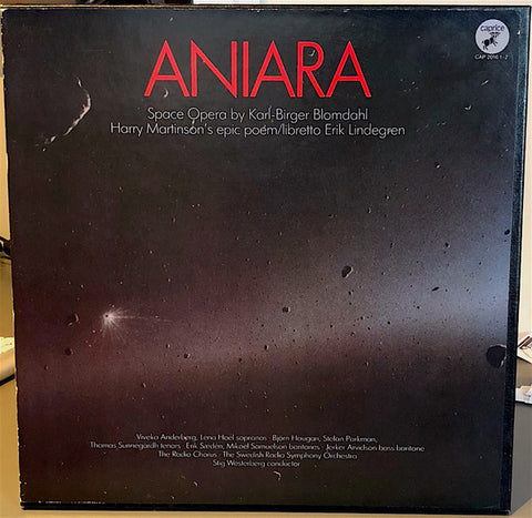 Front cover of Karl-Birger Blomdahl – Aniara, Caprice Records, Sweden, 1985