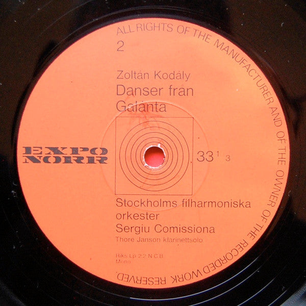 Karl-Birger Blomdahl / Zoltán Kodály – Forma Ferritonans - Danser Från Galanta, image 4