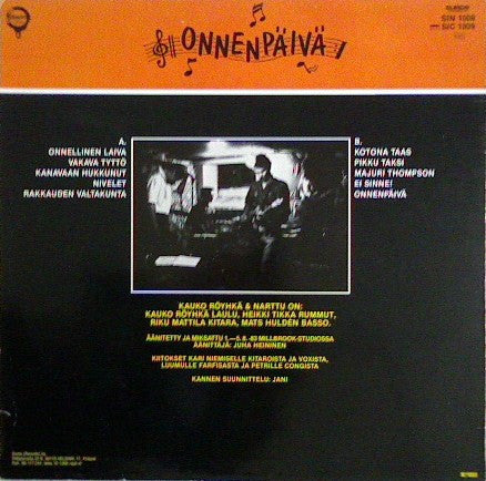 Kauko Röyhkä – Onnenpäivä, image 2