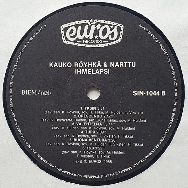 Kauko Röyhkä & Narttu – Ihmelapsi, image 4