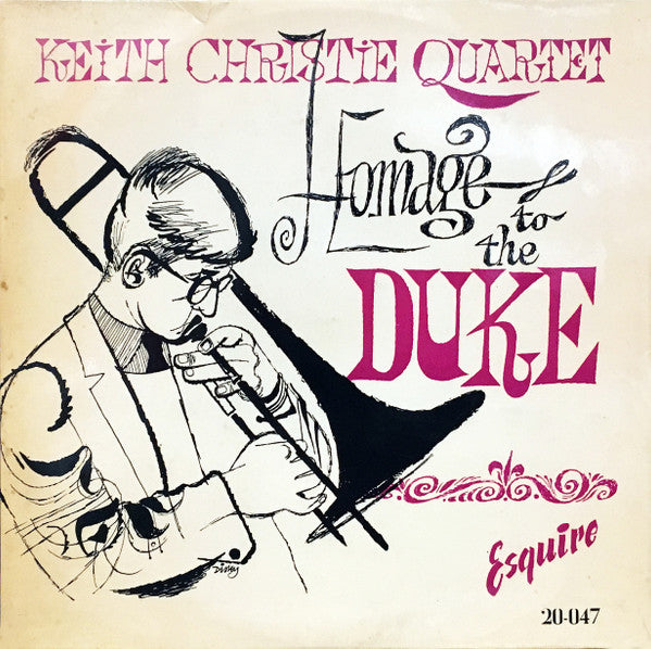 Front cover of Keith Christie Quartet – Homage To The Duke, Esquire, UK, 1955