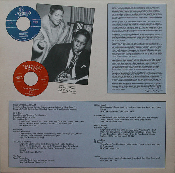 King Curtis – King's Rock - Early Recordings, image 2