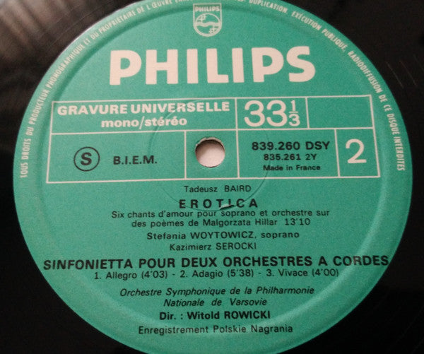Penderecki / Bacewicz / Baird / Serocki – A La Mémoire Des Victimes D'Hiroshima, image 5