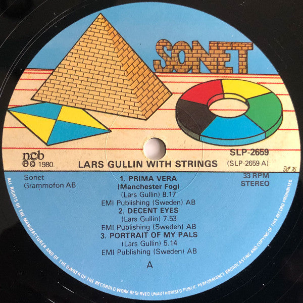 Lars Gullin – Lars Gullin With Strings (Featuring The Alto Saxophone Of Rolf Billberg), image 3