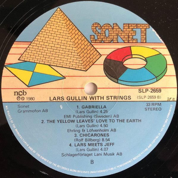 Lars Gullin – Lars Gullin With Strings (Featuring The Alto Saxophone Of Rolf Billberg), image 4