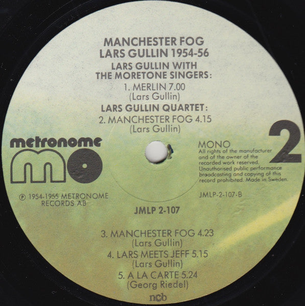Lars Gullin – Manchester Fog - Lars Gullin 1954-1956, image 5