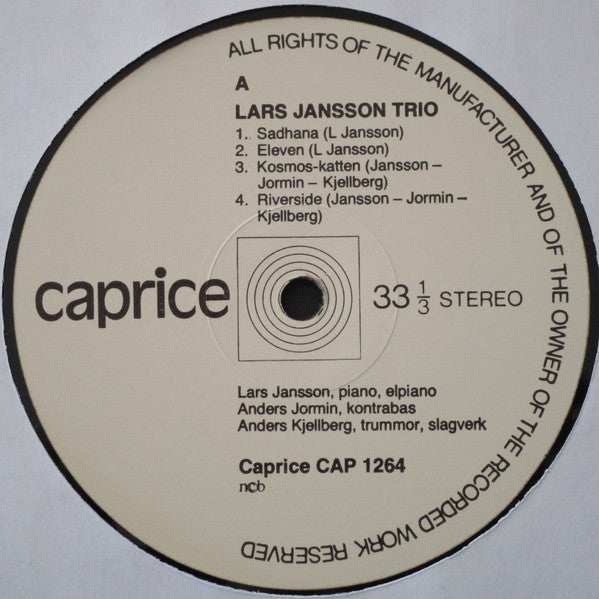 Lars Jansson Trio – Sadhana, image 3