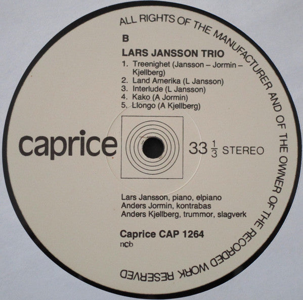 Lars Jansson Trio – Sadhana, image 4